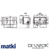 Matki Swadling 2 1102 Absolute2 Retro Concealed Shower Valve Dimensions